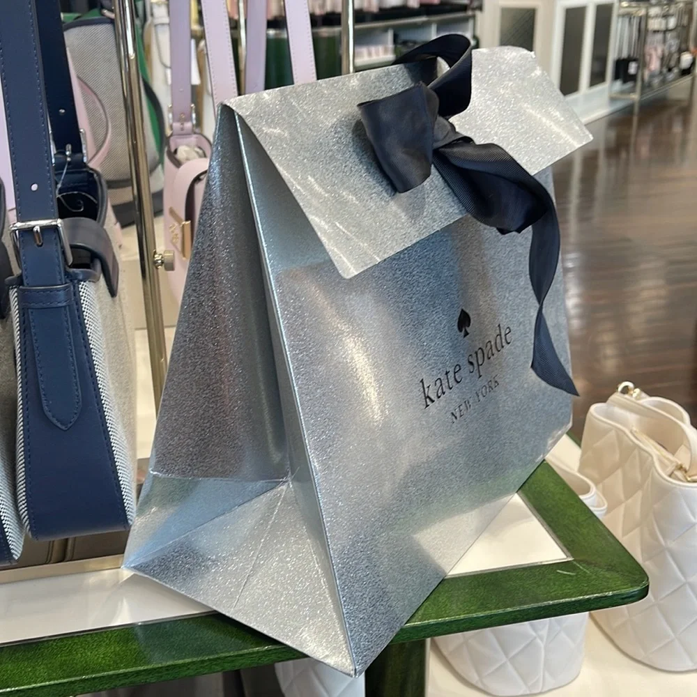 Kate Spade Gift Bag  Glitter